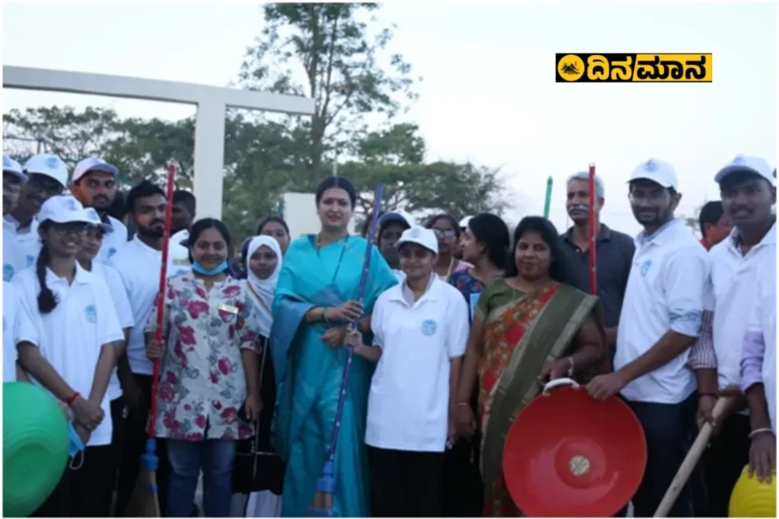 ಪಾಲಿಕೆಯಿಂದ ಕುಂದವಾಡ ಕೆರೆಯಲ್ಲಿ ಸ್ವಚ್ಚತಾ ಕಾರ್ಯಕ್ರಮ